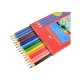 LAPIS DE COR 12 CORES + 3 LAPIS 120112+3GR FABER CASTELL