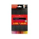 LAPIS DE COR 15 CORES SUPERSOFT CORES QUENTES FABER