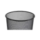 LIXEIRA TELADA 10L METAL PRETA 508 TN