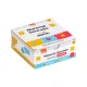 MATERIAL DOURADO 111 PEÇAS PLASTICAS ESTOJO PAPEL DPD2011 BRW