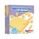 MATERIAL DOURADO 62 PEÇAS ESTOJO PAPEL CIABRINK