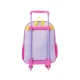 MOCHILA C/ RODINHA MEDIA UNICORNIO + LANCHEIRA E ESTOJO XERYUS