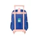 MOCHILA C/ RODINHA PEQUENA STITCH + LANCHEIRA AZUL IC41532SC-AZ LUXCEL