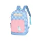 MOCHILA ESCOLAR STITCH AZUL MS47735SC-AZ LUXCEL