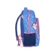 MOCHILA ESCOLAR STITCH BEIJOS AZUL MS47740SC-AZ LUXCEL