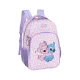 MOCHILA ESCOLAR STITCH E ANGEL LILAS MS47740SC-LI LUXCEL