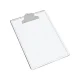 PRANCHETA PLÁSTICA CRISTAL PRENDEDOR PLASTICO 131-3 ACRIMET