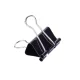 PRENDEDOR DE PAPEL 32 MM PRETO