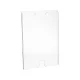 QUADRO MULTIUSO A4 PP RIGIDO CRISTAL 10090009 MAXCRIL