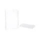 QUADRO MULTIUSO A4 PP RIGIDO CRISTAL C/ SUPORTE 10090024 MAXCRIL