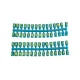 TESOURA ESCOLAR 14 CM C/ KIT ALFABETO AZUL 22544 ACRILEX