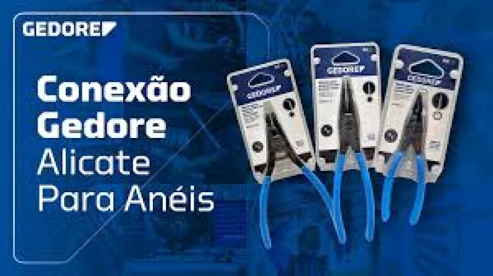 Alicate para Aneis Ext Curvo Gedore