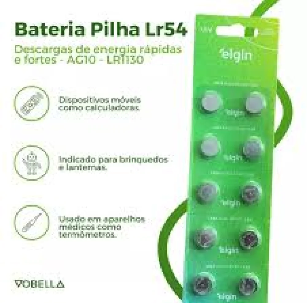 Bateria Ag10 Elgin