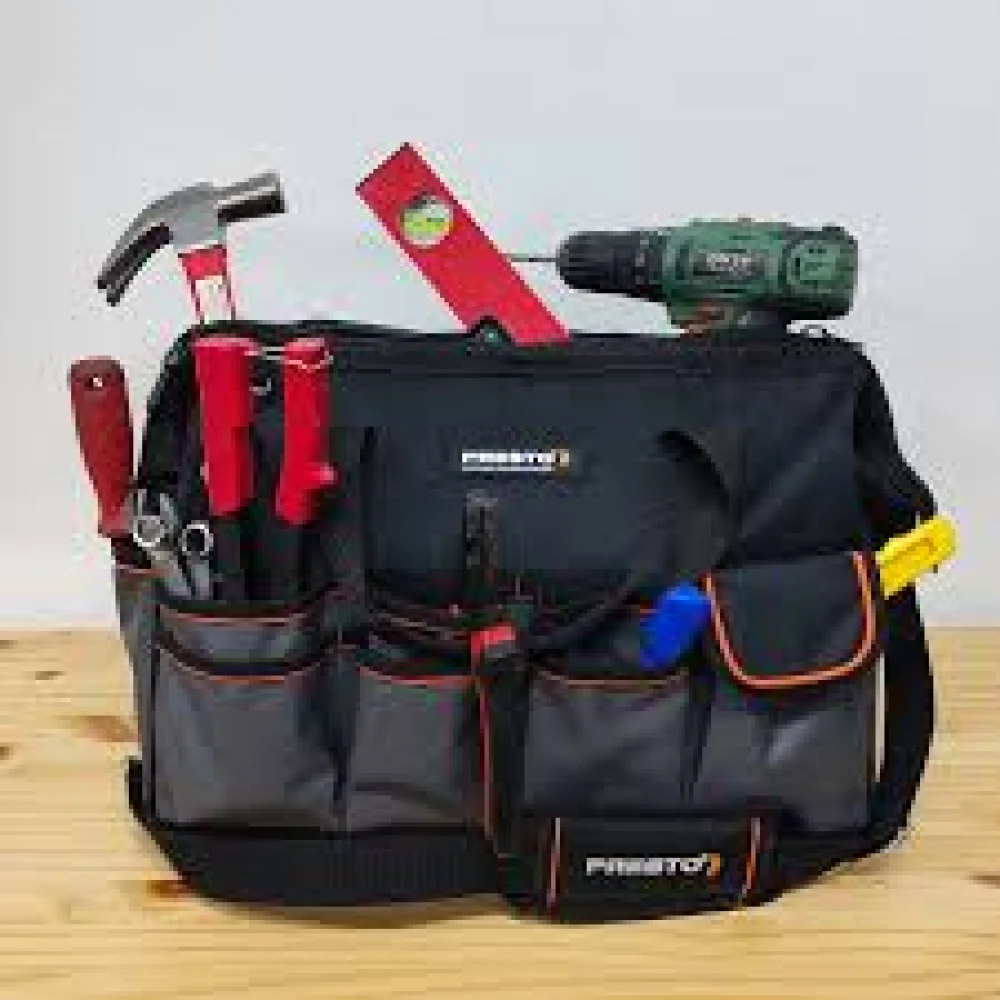 Bolsa para Ferramentas Fundo Rigido Presto