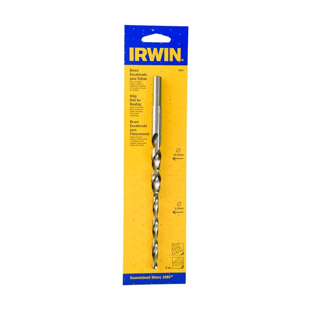 Brocas Escalonada para Telhas Irwin