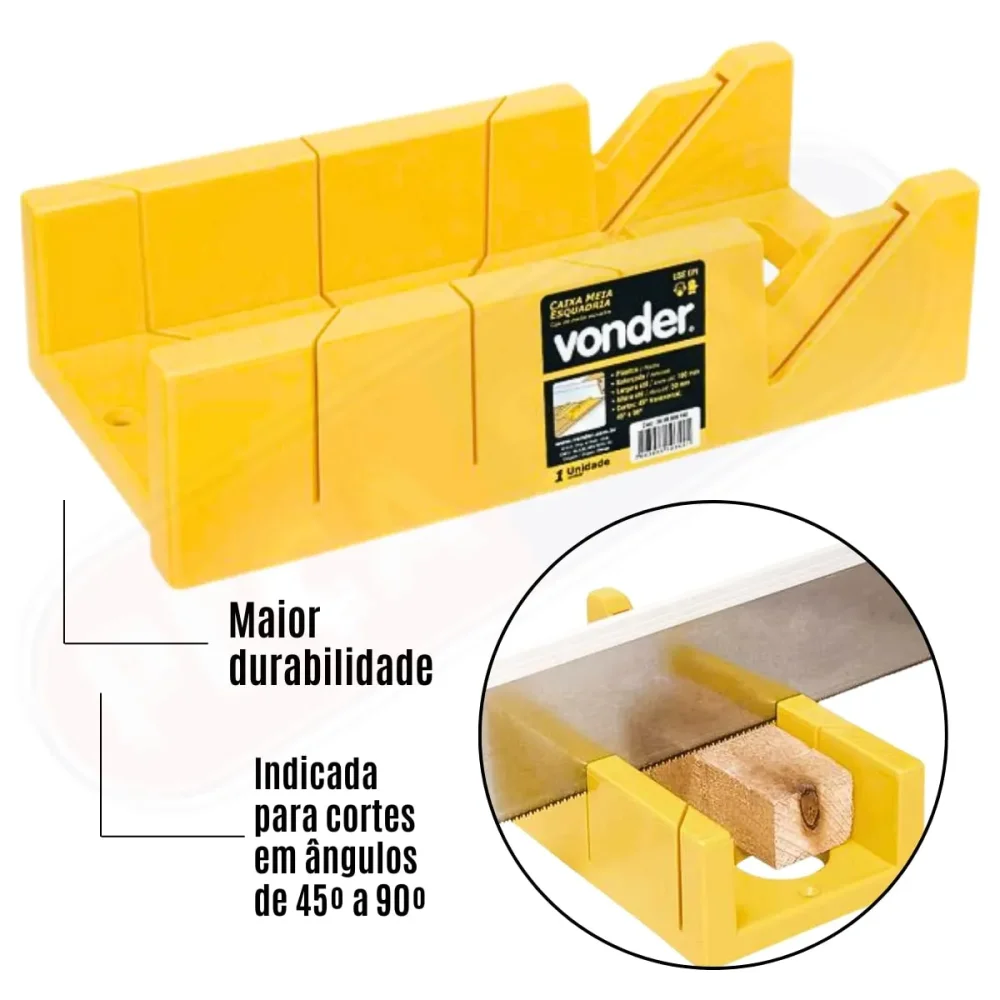 Caixa 1/2 Esquadria Pl Vonder Caixa 1/2 Esquadria Pl Vonder