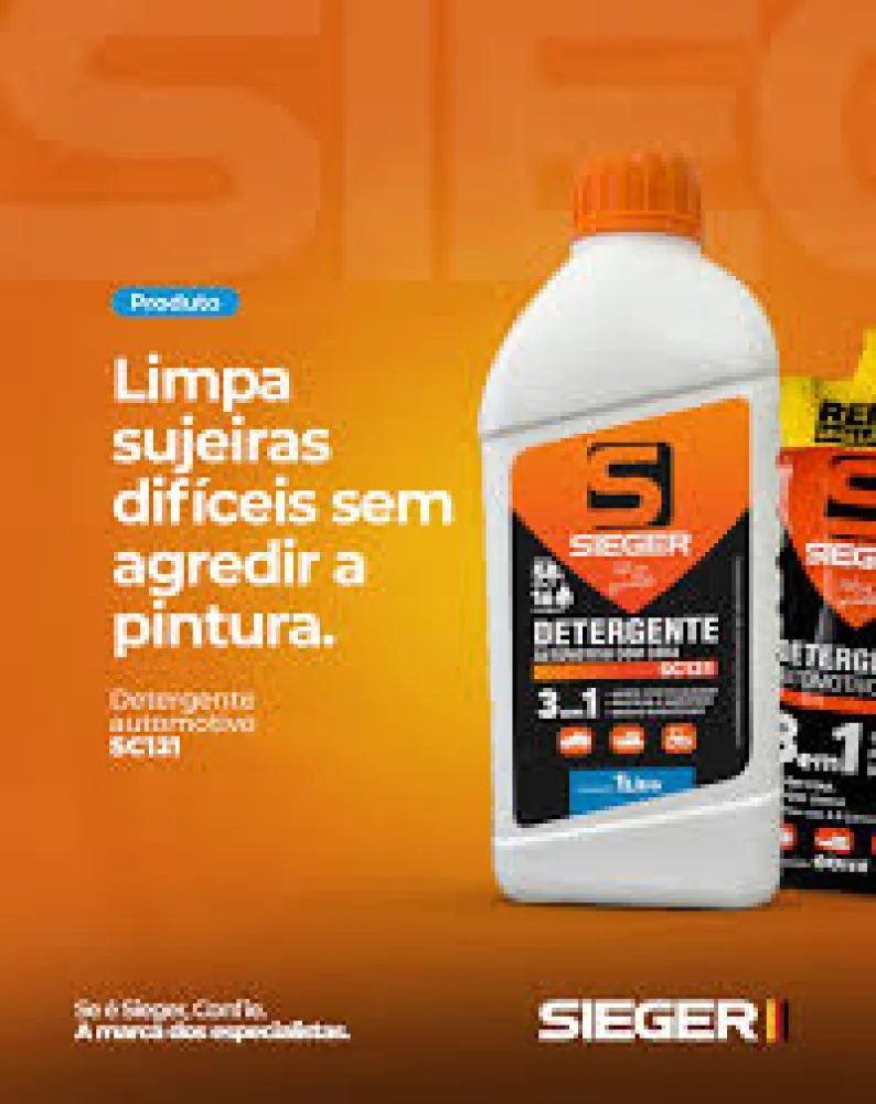 Detergente Auto com Cera Sieger