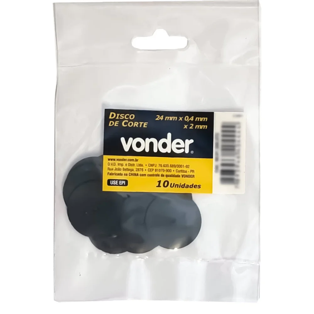 Disco Corte 24X0,4Mm Micr R Vonder Disco Corte 24X0,4Mm Micr R Vonder