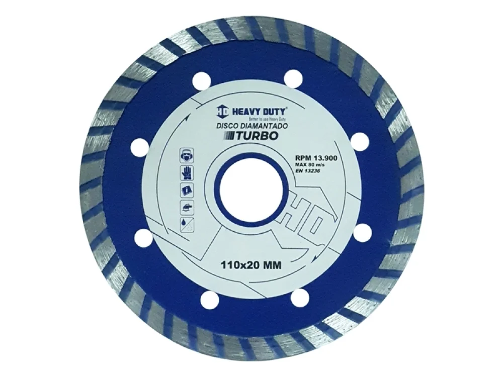 Disco de Corte Diamantado Turbo Heavy Duty