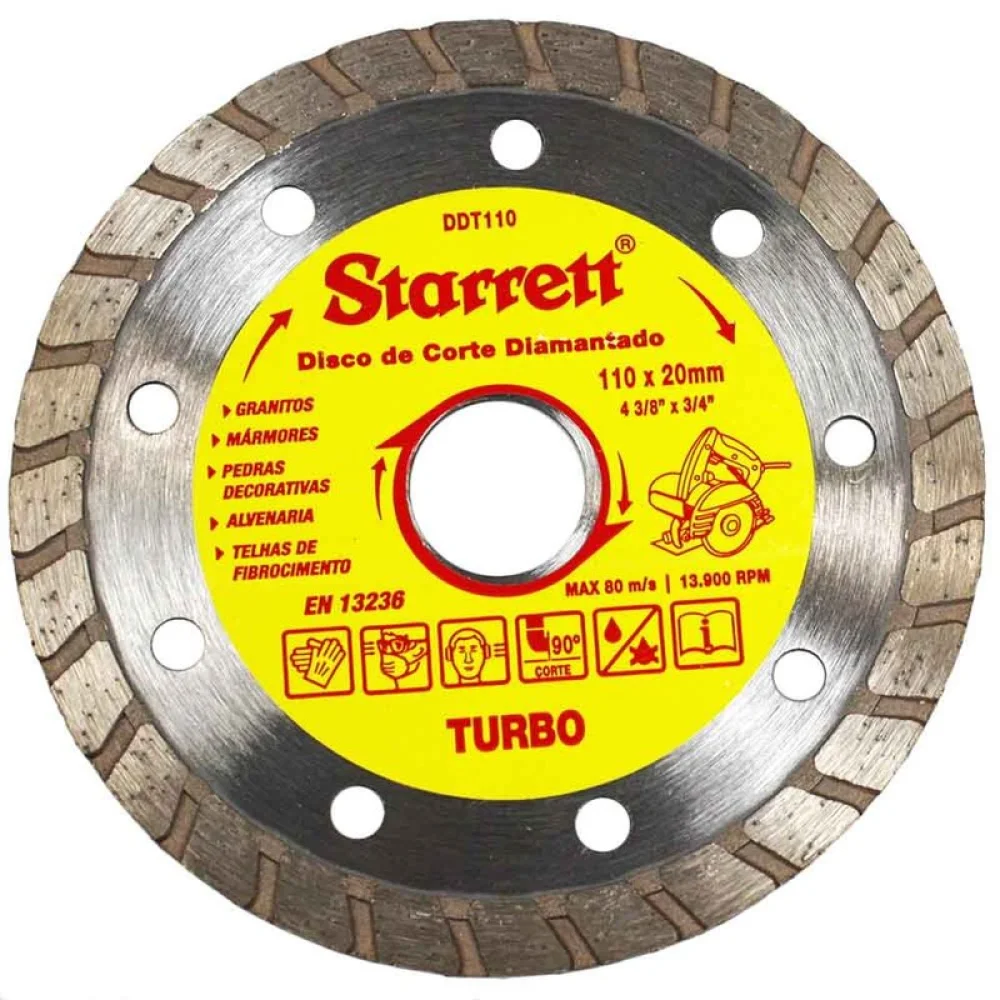 Disco Diamantado Turbo Starrett