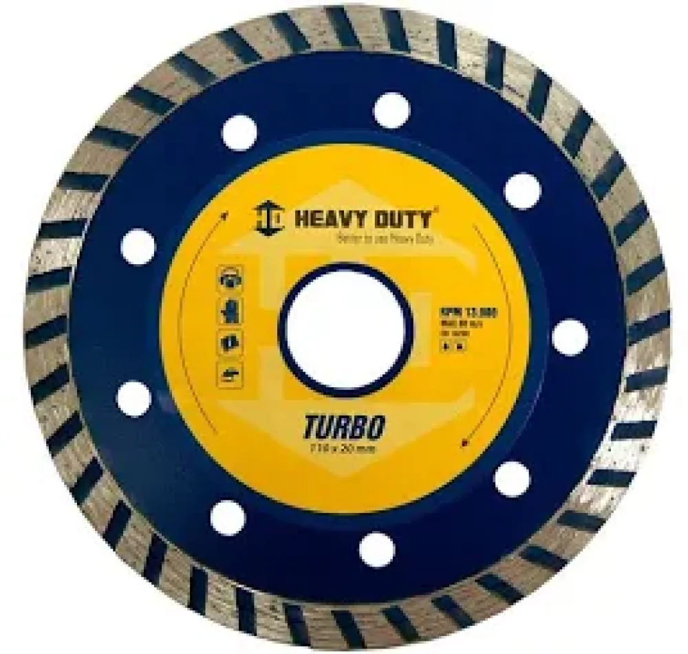 Disco de Corte Diamantando Turbo Heavy Duty