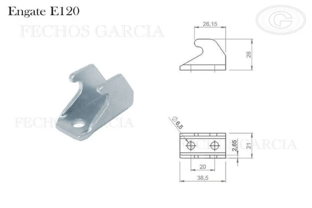 Engate para Fecho E120 Fechos Garcia 