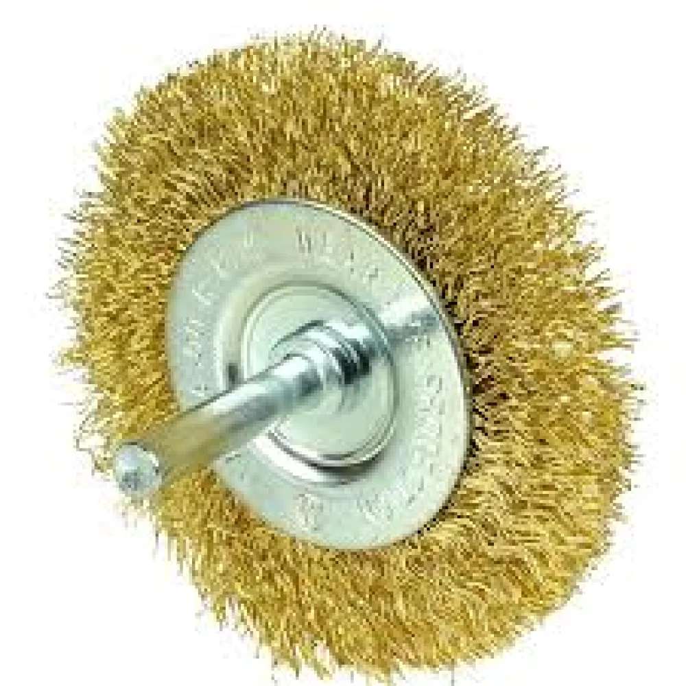 Escova Circular 1/4 com Haste Tnt