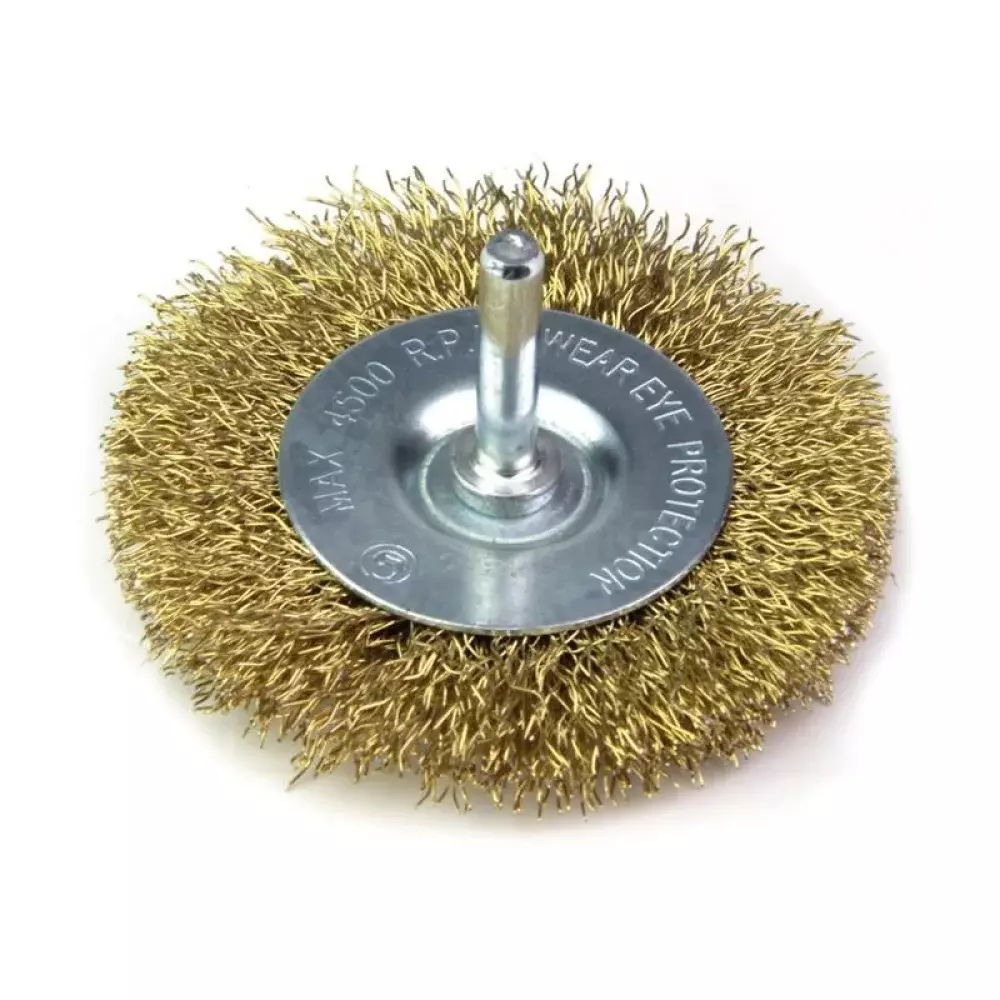 Escova Rotativa com Haste Latonada Pequi