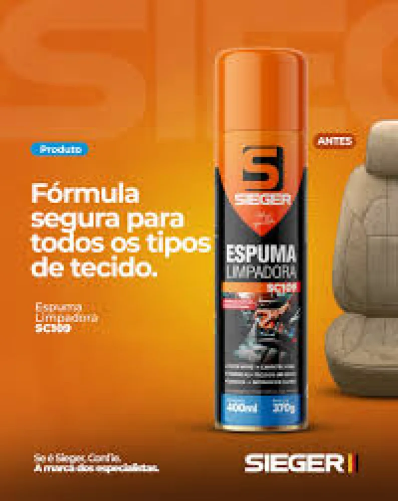 Espuma Limpadora Sieger