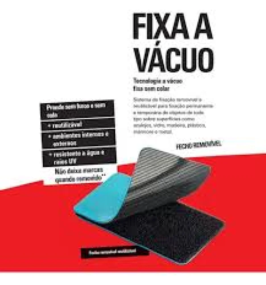 Fixa Vacuo Fecho Removivel Fischer