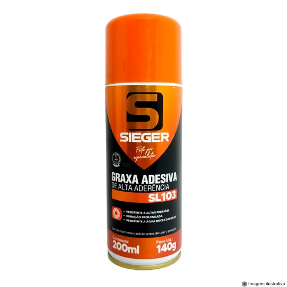 Graxa Adesiva Spray Sieger