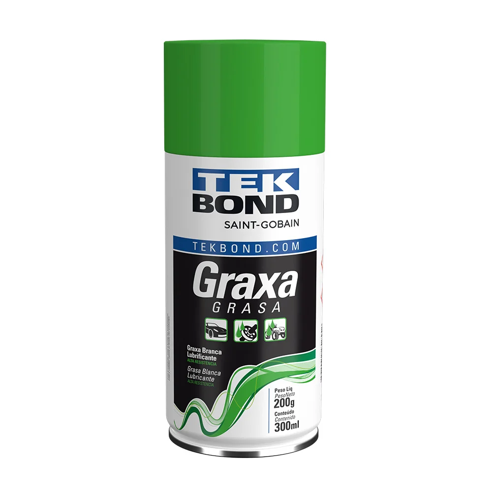 Graxa Branca Spray Tekbond 