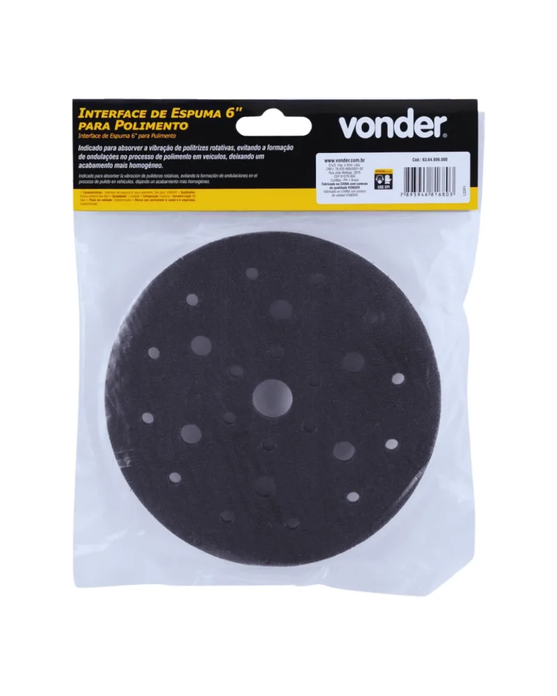 Interface Fixa Facil de Espuma 6 Pol Vonder
