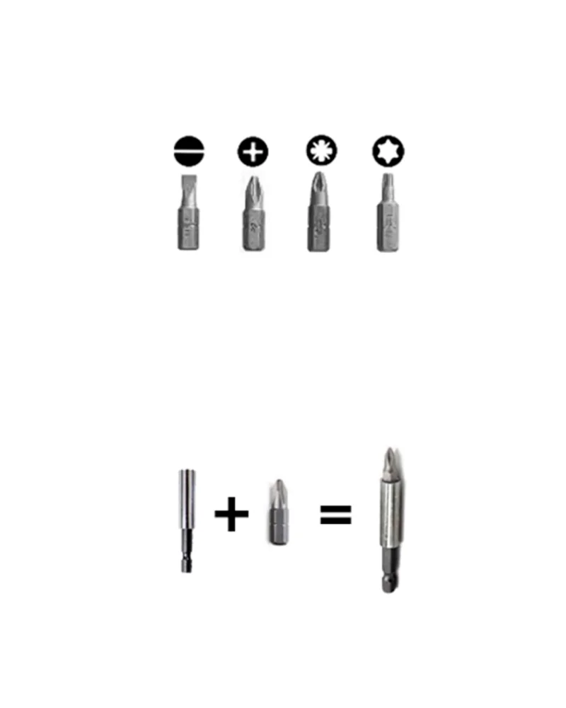 Jg Ponta Bits 25Pcs P/Paraf Bosch