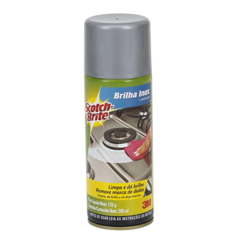 Limpador Brilha Inox Scotch-Brite 3M