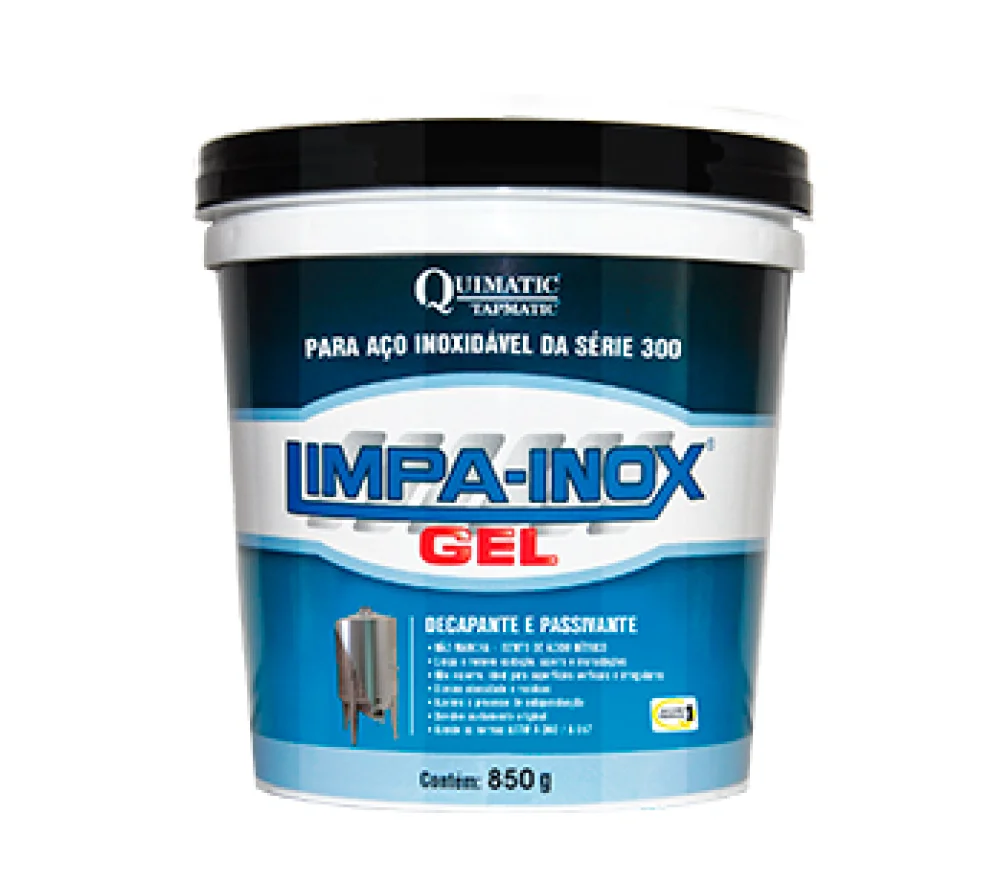 Limpa Inox Gel Decapante Tapmatic 