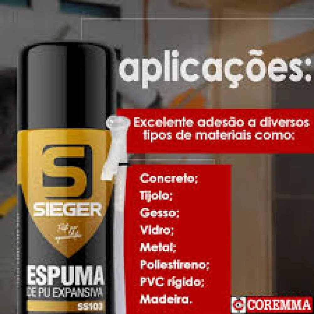 Limpador de Espuma Pu Spray Sieger