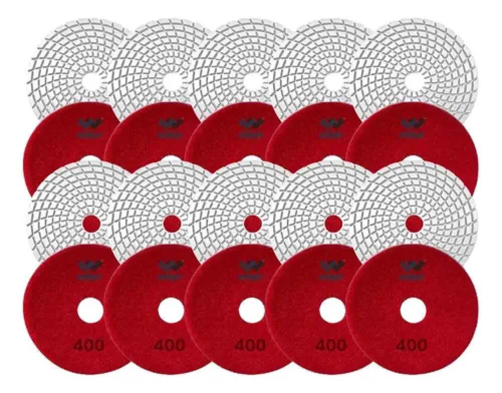 Lixa Diamantada 400 Sf Vermelho