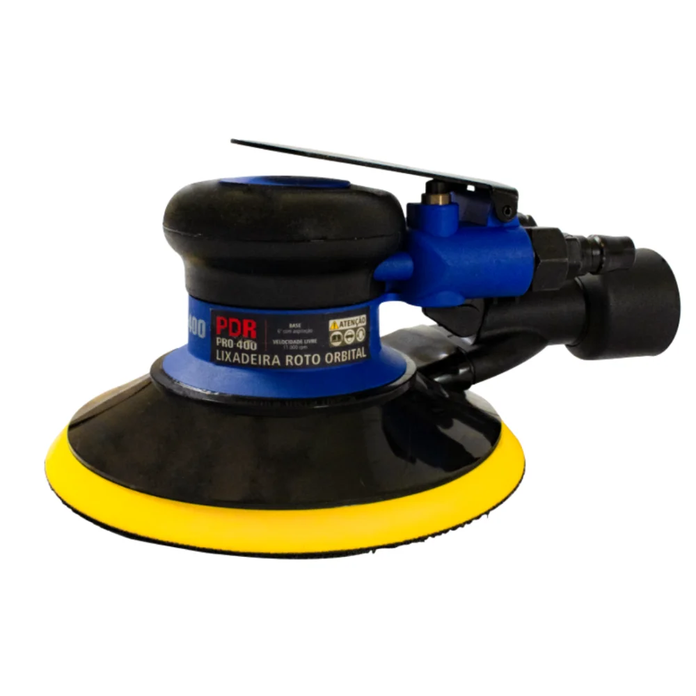 Lixadeira Roto Orbital Pneumática Pro-400 com Aspiração