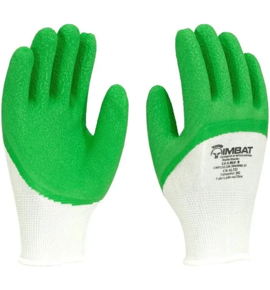 Luva Tricotada Banho Palmar