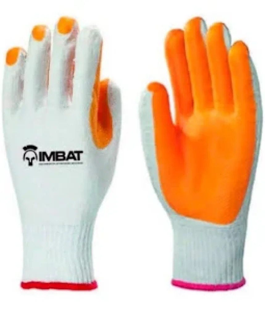 Luva Tricotada Laranja Valcani