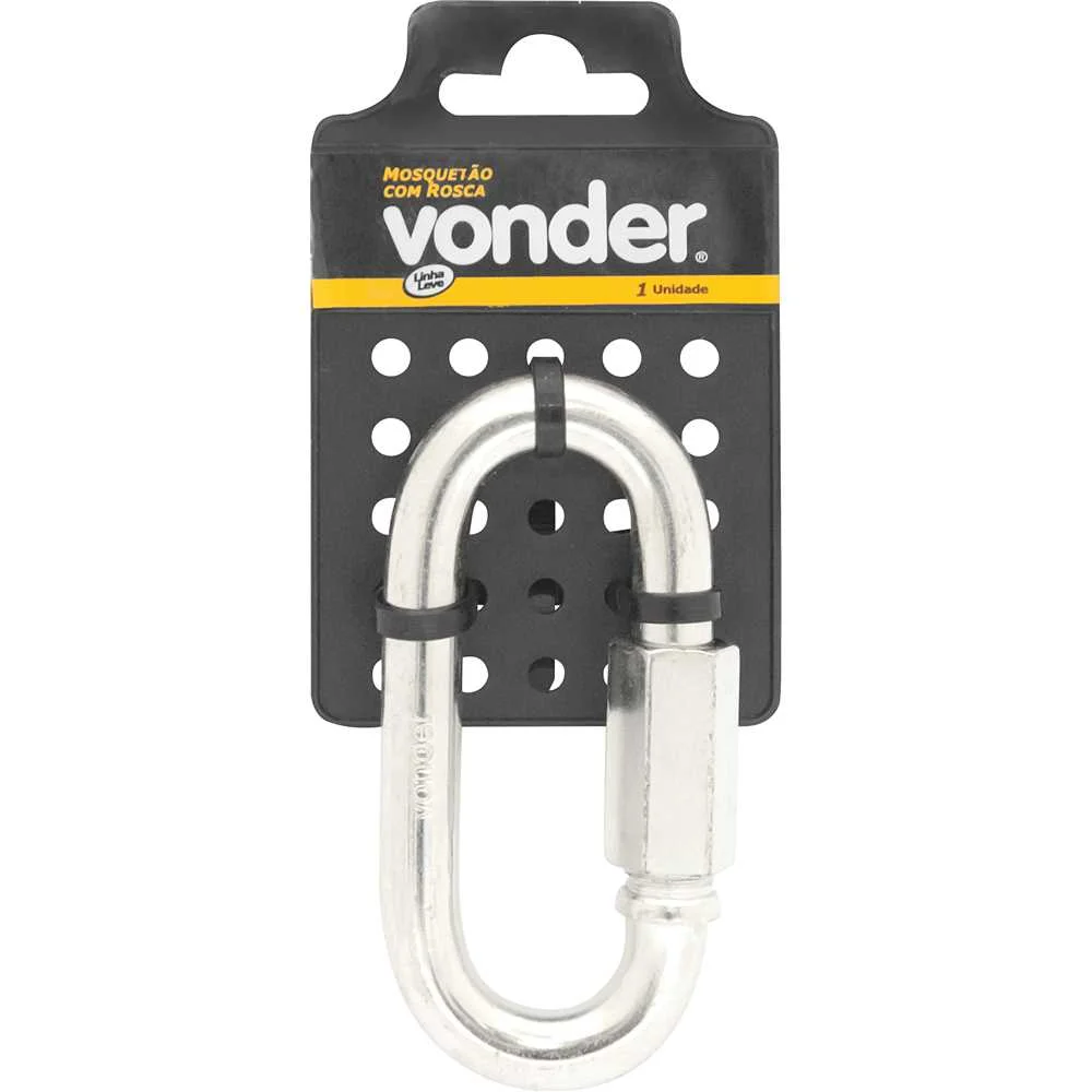 Mosquetão com Rosca 16 MM Vonder