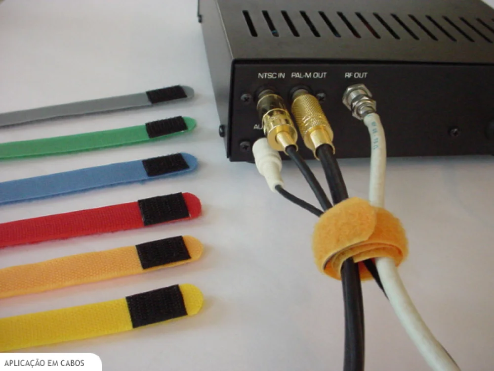 Organizador P/Cabos/Fios 16X200Mm Color