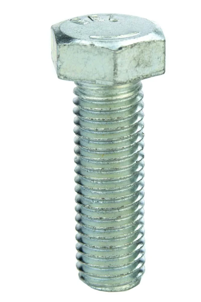 Parafuso Sextavado Grau 5 Rosca Inteira Unc/Bsw Zincado Branco 