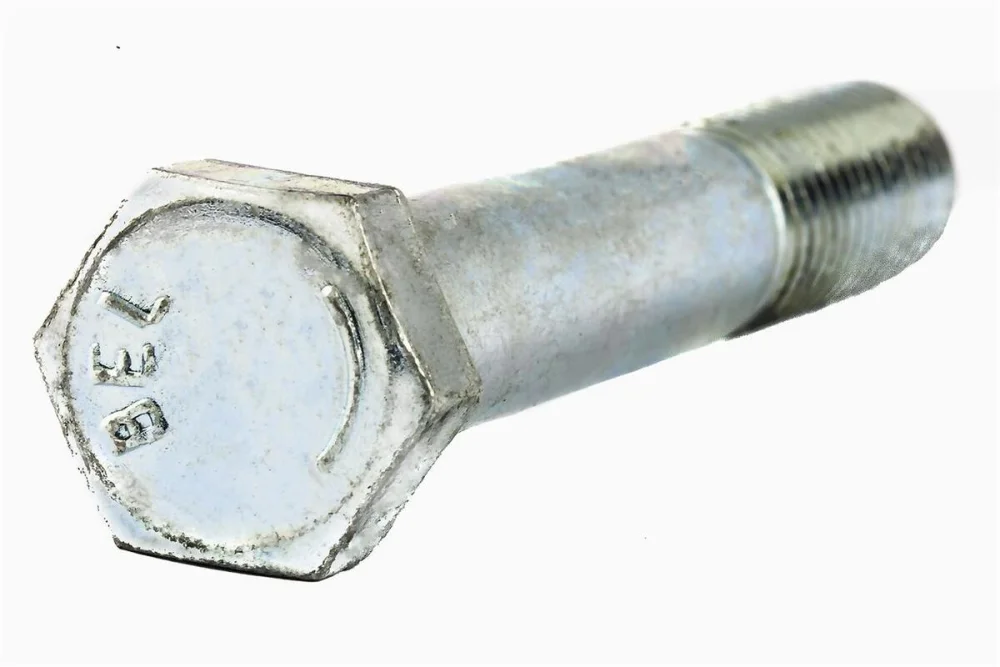 Parafuso Sextavado Rosca Parcial Unc Zincado Branco