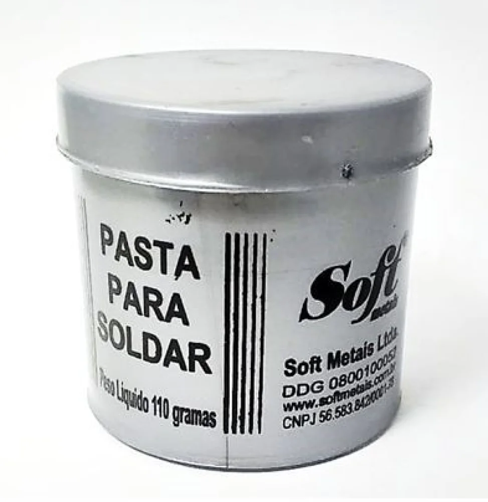 Pasta para Solda de Estanho Soft 