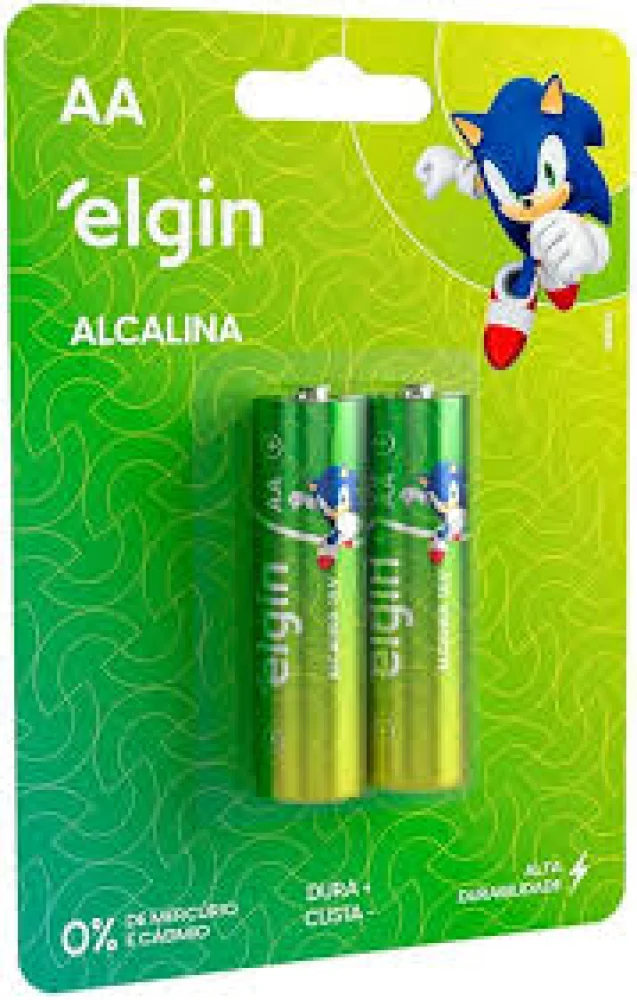 Pilha Pequena 2 Pecas Alc Elgin