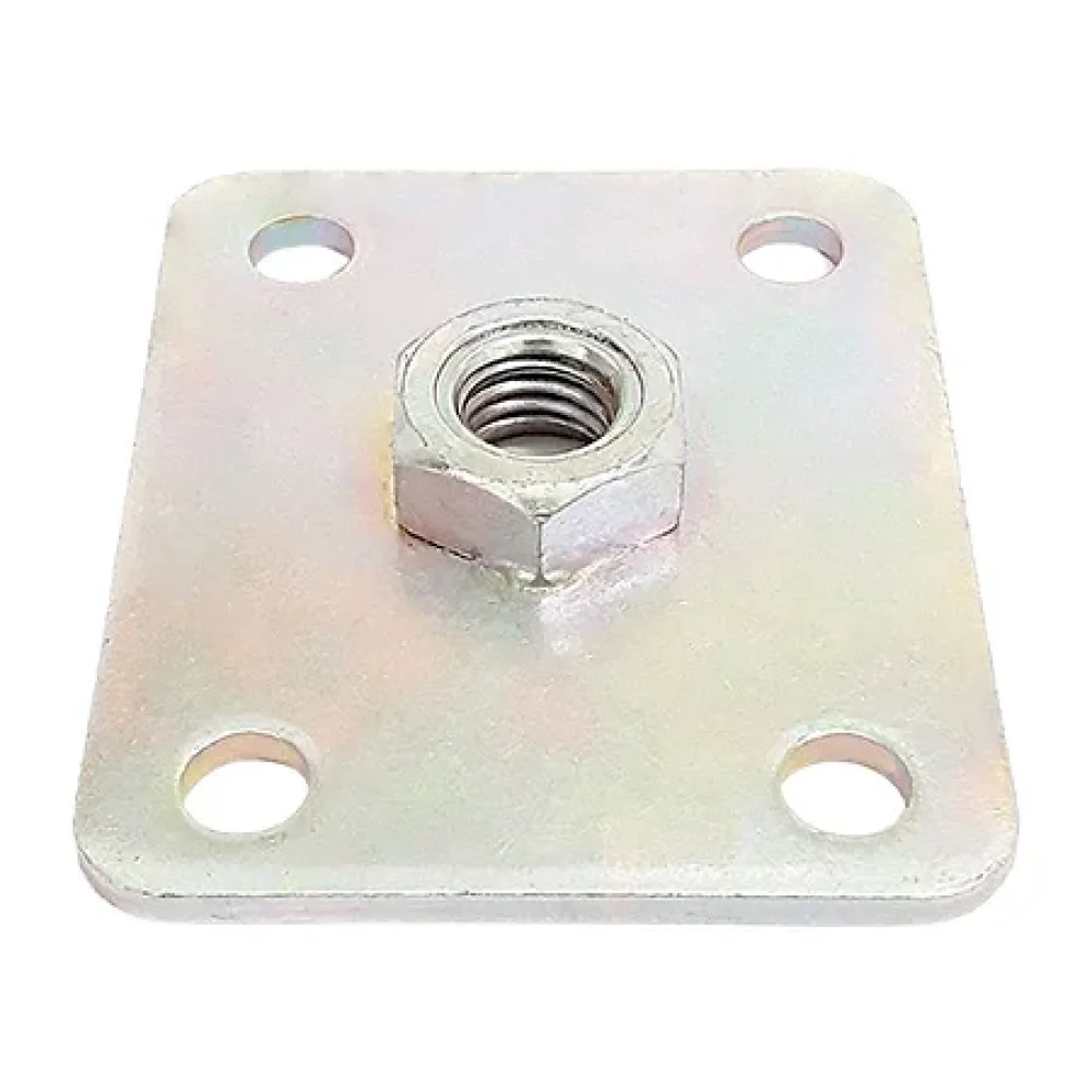 Placa com Porca M-10 50X60X3 Minubras