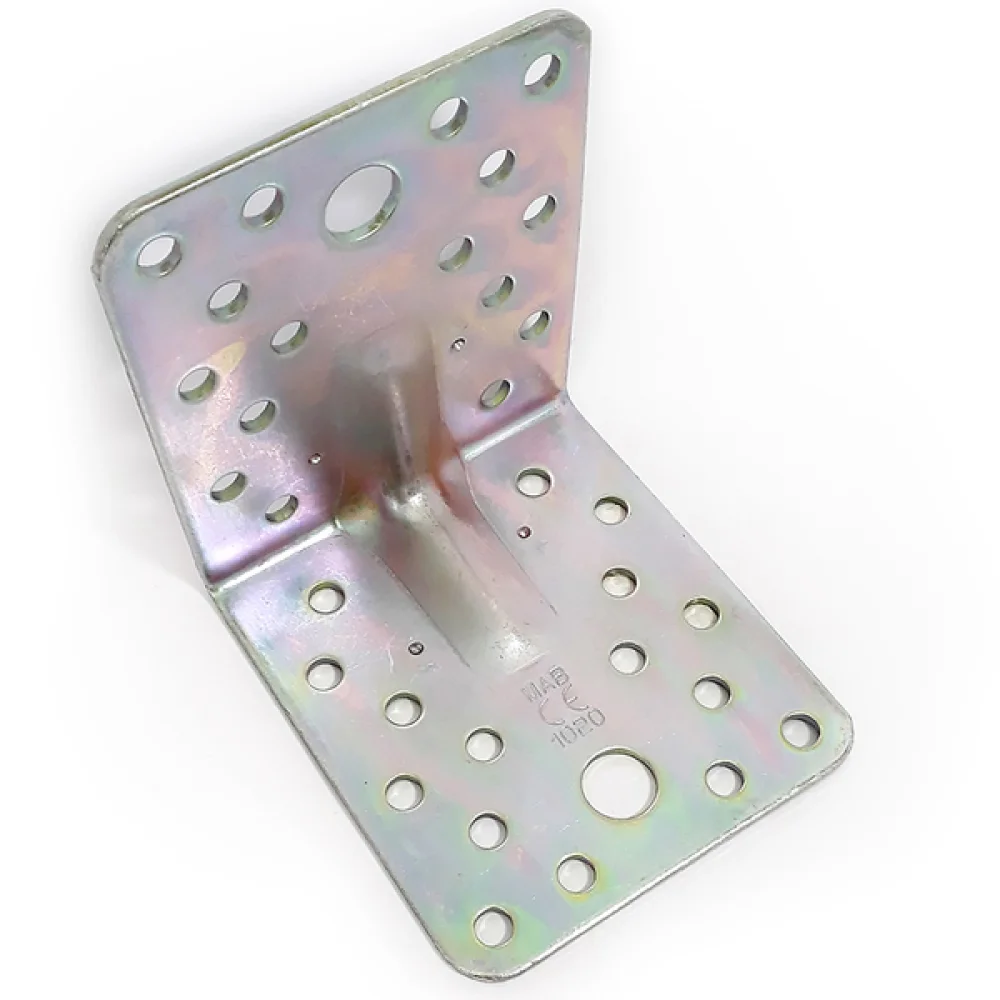 Placa Juncao Pesada Dobrada 90X100X3Mm