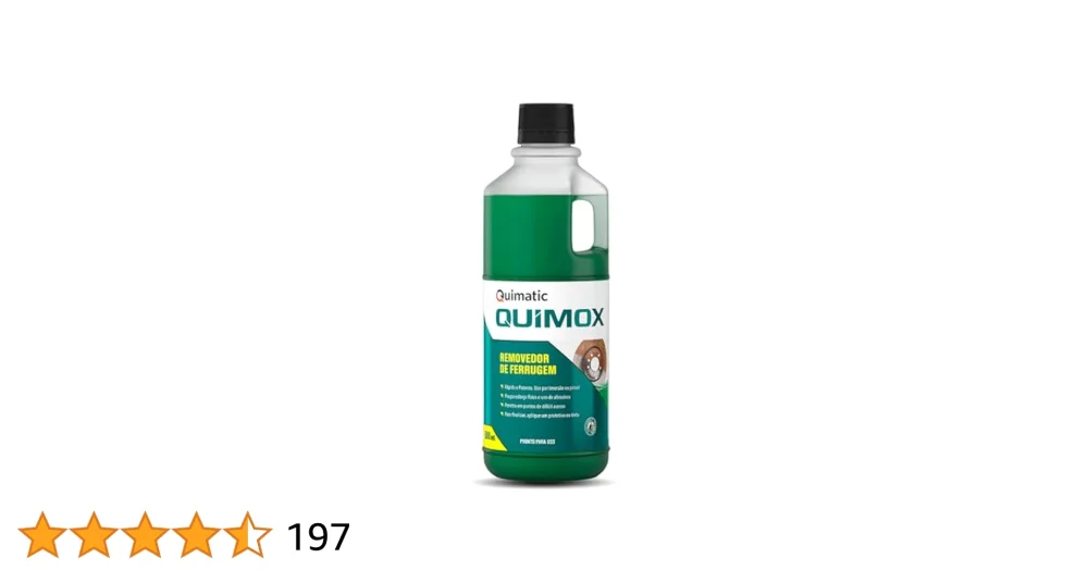 Quimox 4 em 1 Removedor de Ferrugem Tapmagic